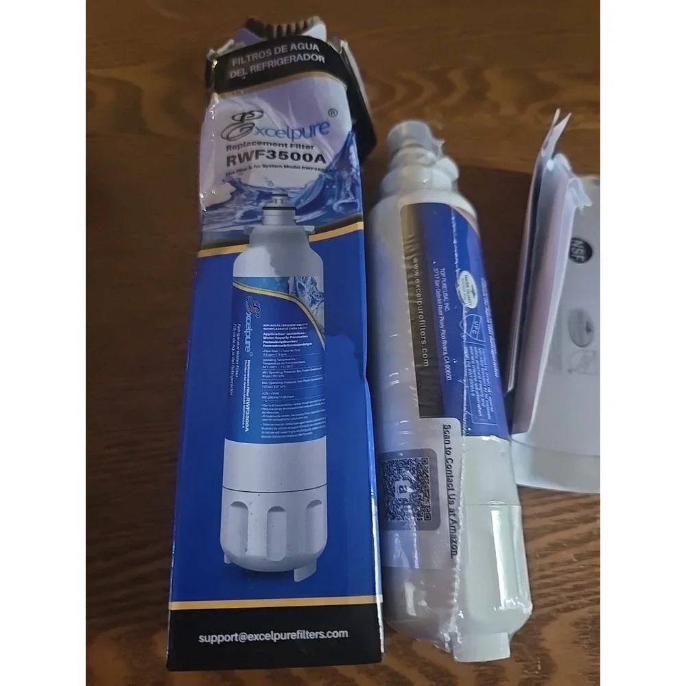 Excelpure Water Filter RWF3600A RWF3600A-S Refrigerator Water Filter Replacement